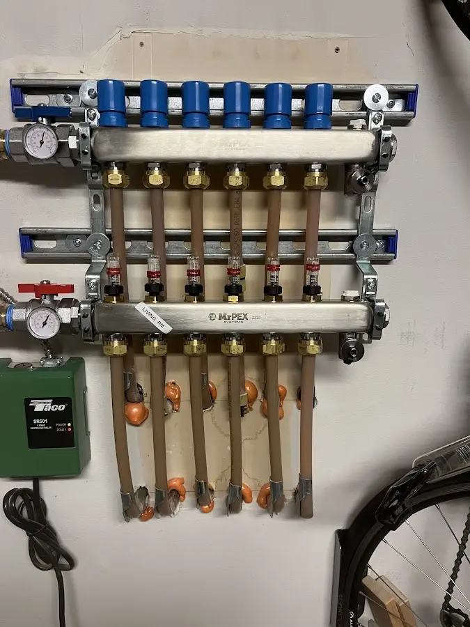 Plumber performing Leak Detection at a residential property in Rosemount